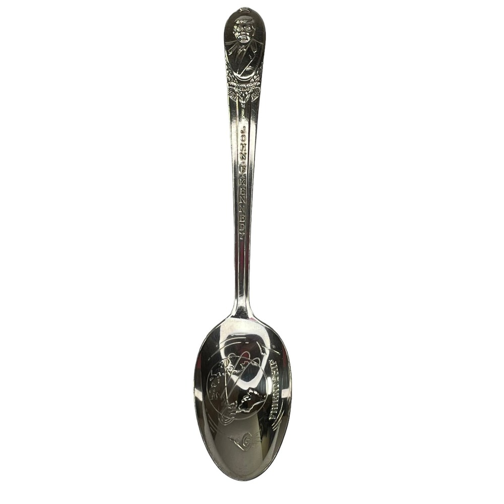 Vintage John F. Kennedy Friendship 7 Souvenir‎ Collectable Spoon by WM Rogers 6"